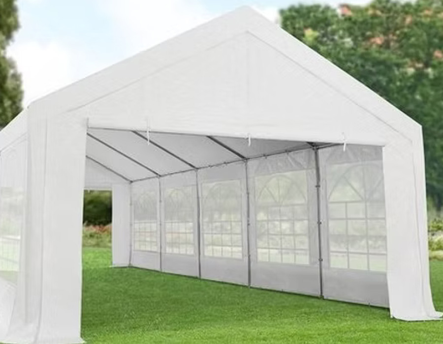 PARTYTENT 6 - 10x4 METER - Capaciteit ca. 50 Personen