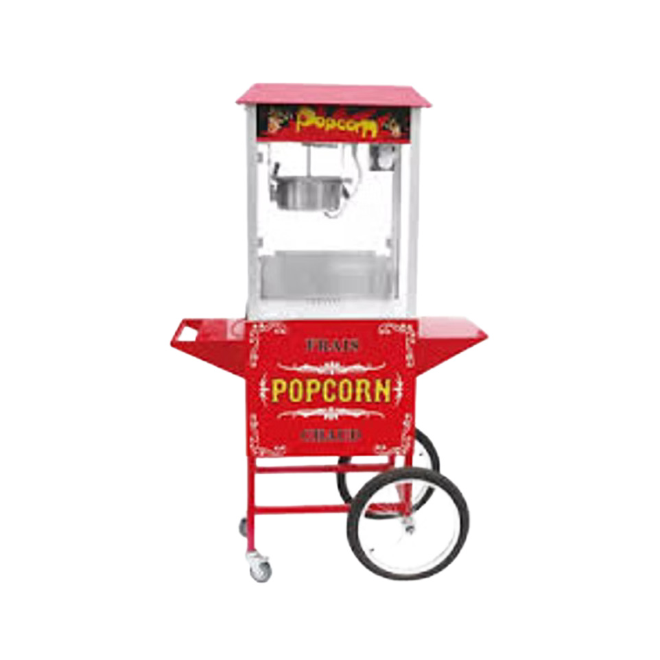 POPCORN MACHINE MET KAR - Afbeelding 2